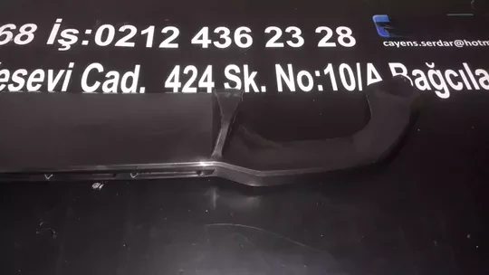 BMW F22 M2 Arka Tampon Dıfüzörü