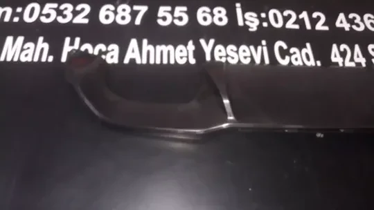 BMW F22 M2 Arka Tampon Dıfüzörü