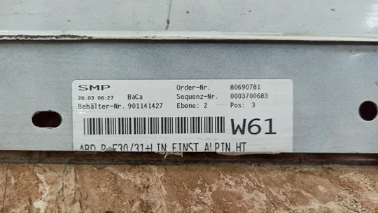 BMW F30 3.16 3.18 3.20 Marşbiyel Kablaması