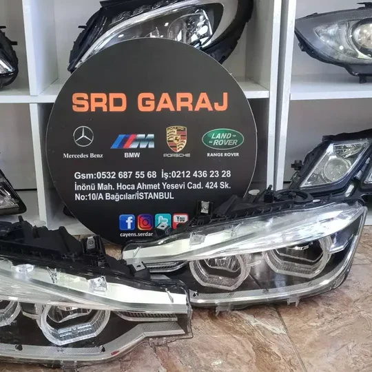 BMW F30 LCI Sağ Sol LED Far 3.16 3.18 3.20