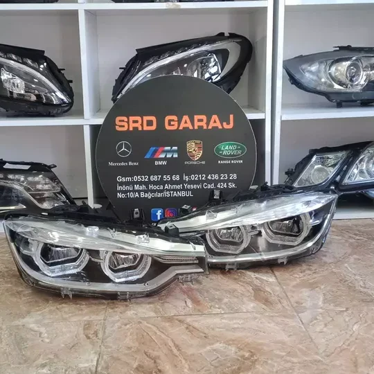 BMW F30 LCI Sağ Sol LED Far 3.16 3.18 3.20