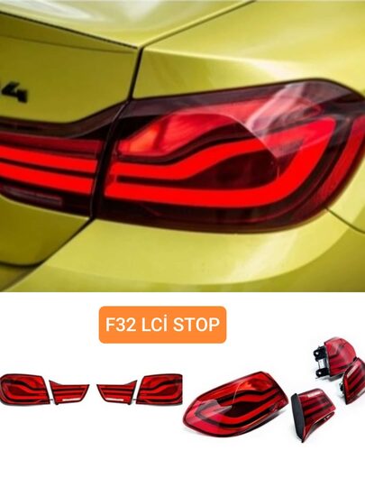 BMW F32 F33 F36 F82 F83 LCI Dış- İç Stop Takım Tek Satılır 8496523 8496524 7426051 7426052