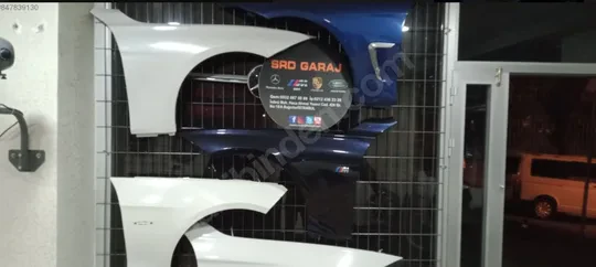 BMW f32 f34 f36 4 Serisi Sol Ön Çamurluk Ve Nikelají