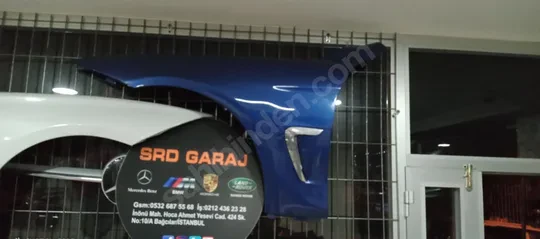 BMW f32 f34 f36 4 Serisi Sol Ön Çamurluk Ve Nikelají