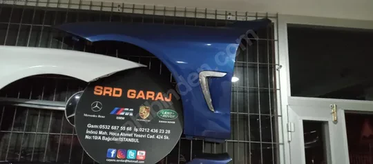 BMW f32 f34 f36 4 Serisi Sol Ön Çamurluk Ve Nikelají