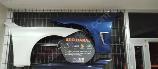 BMW f32 f34 f36 4 Serisi Sol Ön Çamurluk Ve Nikelají