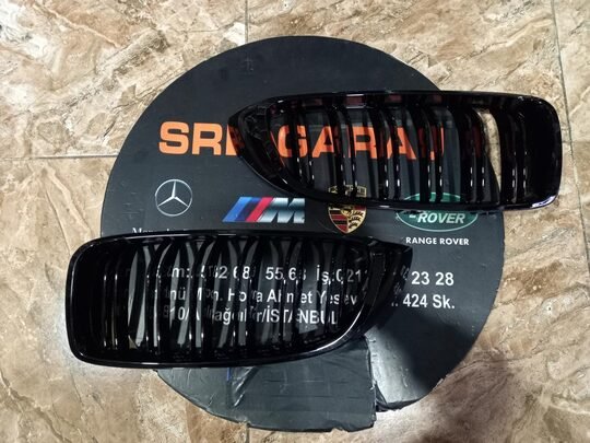 BMW F32 LCI F36 LCI Piano Black Çift Çıtalı Panjur