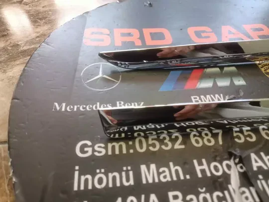 BMW G11 G12 LCI Sağ Sol Arka Tampon Nikelajı M-Tech 8076423 8076424