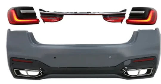 BMW G11 İçin G12 Dönüşüm Arka Tampon Komple Dolu Set