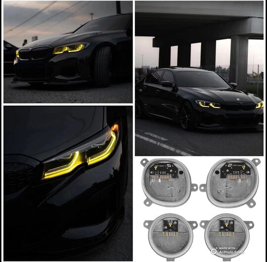 BMW G20 2019- Lazer Far Csl Sarı Far Modülü