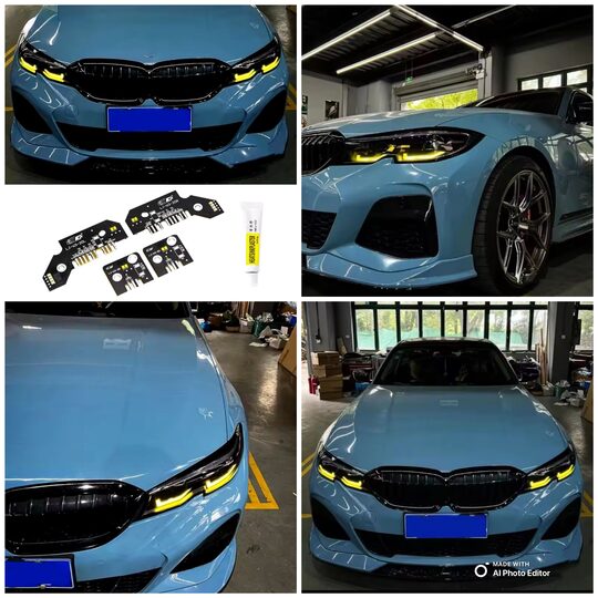 BMW G20 2019- LED Far Csl Sarı Far Modülü
