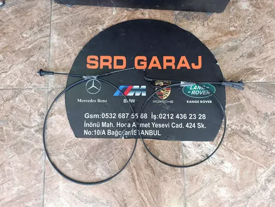 BMW G20 Kaput Açma Teli Ön Arka 7419390 7419389