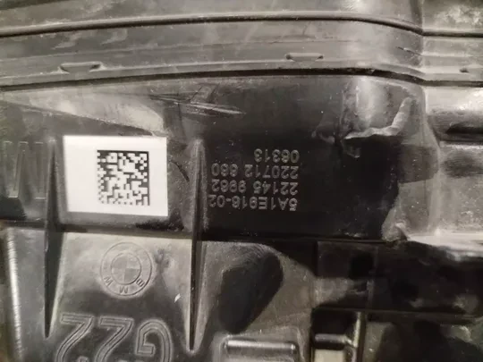 BMW g22 g23 Alt Maske Hava Kanalı Motoru Üstünde 5a1e916-02 8071320