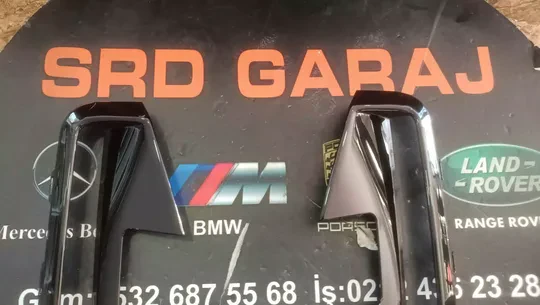 BMW G22 M-Tech Tampon Izgara Kapağı 2020- 8077069 8077070