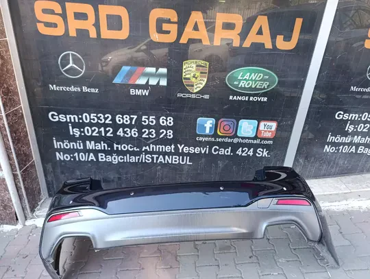 BMW G30 2017-20 M-Tech M5 Arka Tampon Çıkma Orjinal Dolu 8064711