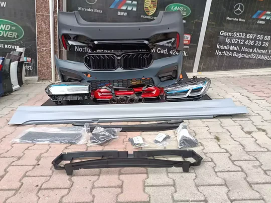 BMW G30 5 Serisi M5 2017 +2022 Yukseltme Seti Lazer Far Stop Dahil