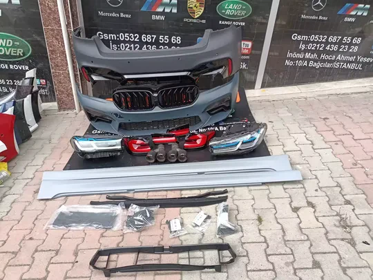 BMW G30 5 Serisi M5 2017 +2022 Yukseltme Seti Lazer Far Stop Dahil