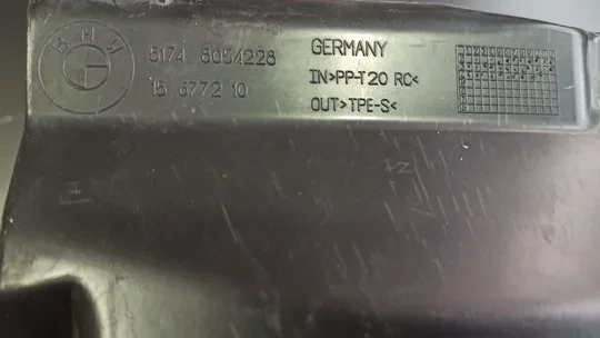BMW Hava Kanalı Alt M3 F20 F30 51748054228