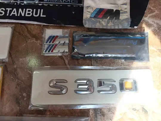 BMW M Mercedes AMG 6.3AMG 5.5AMG S400 S350 S600 Logo