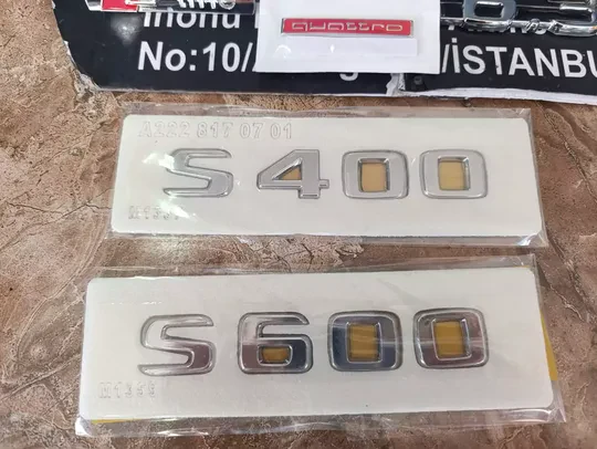 BMW M Mercedes AMG 6.3AMG 5.5AMG S400 S350 S600 Logo