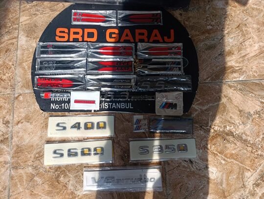 BMW M Mercedes AMG 6.3AMG 5.5AMG S400 S350 S600 Logo