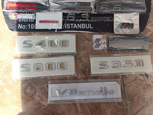 BMW M Mercedes AMG 6.3AMG 5.5AMG S400 S350 S600 Logo