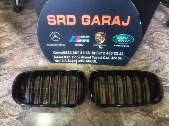 BMW X3 F25 2014-18 Çift Çizgi Piano Siyah Panjur
