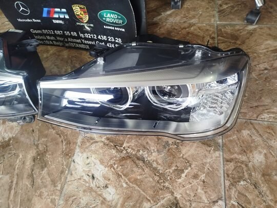 BMW X3 X4 F25 F26 LCI Sağ Sol Far Çıkma Orj