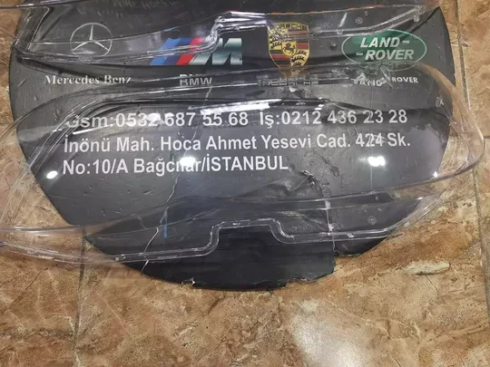 BMW X5 E53 Sağ Sol Far Camı