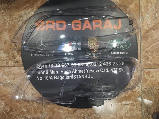 BMW X5 E53 Sağ Sol Far Camı