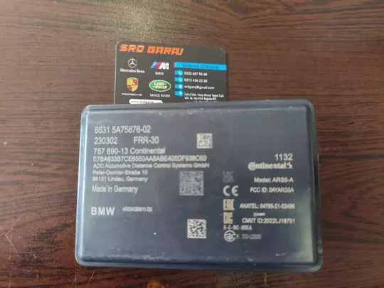 BMW X5 G05 X6 G06 X7 G07 X1 U11 Radar Sensörü 5A75876-02