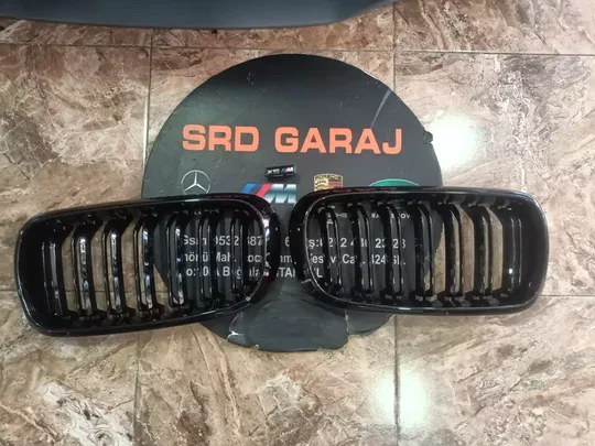 BMW X5 X6 F15 2015-2018 Çift Çizgi Piano Blac Panjur