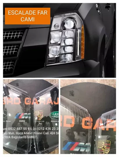Cadillac Escalade 2007-2014 Far Camı