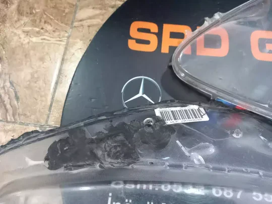 Corvette C6 Sağ Sol Çıkma Far Camı