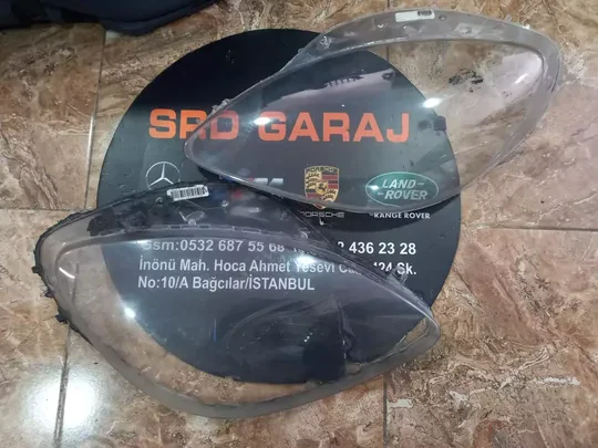 Corvette C6 Sağ Sol Çıkma Far Camı