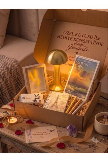 Elieldam Doğum Günü, Özel Gün, Yeni İş Hediyesi Kitaplı 6lı Hediye Seti Doğum Günü, Özel Gün, Yeni İş Hediyesi