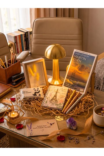 Elieldam Doğum Günü, Özel Gün, Yeni İş Hediyesi Kitaplı 6lı Hediye Seti Doğum Günü, Özel Gün, Yeni İş Hediyesi