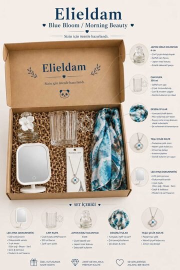 Elieldam Doğum Günü, Sevgiliye Hediye, Arkadaşa Hediye, Özel Gün İçin Beautiful Set