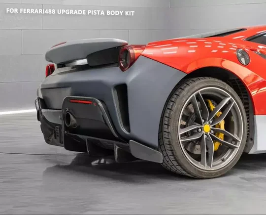 Ferrari 488 Bodykit For Pista Yükseltme