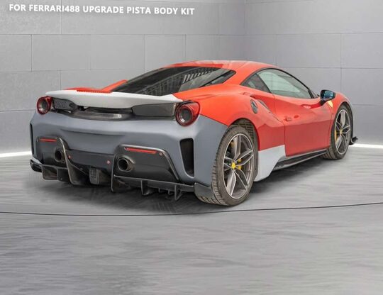 Ferrari 488 Bodykit For Pista Yükseltme