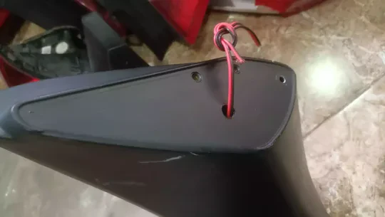 Honda Civic EK3 Işıklı Bagaj Spoileri