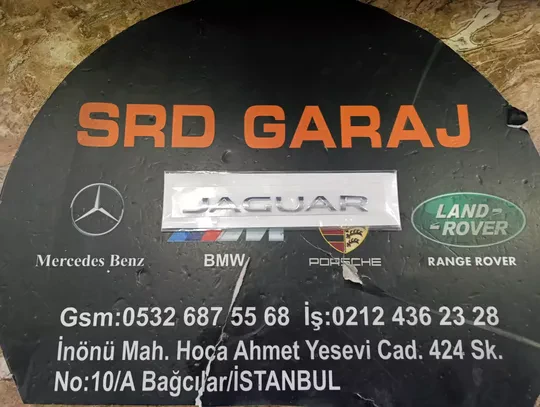 Jaguar Bagaj Yazısı