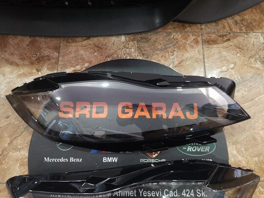 Jaguar Xf Sağ Sol Far Camı