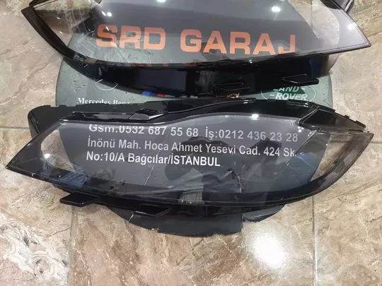 Jagur F-Pace 2015-2019 Sağ Sol Far Camı