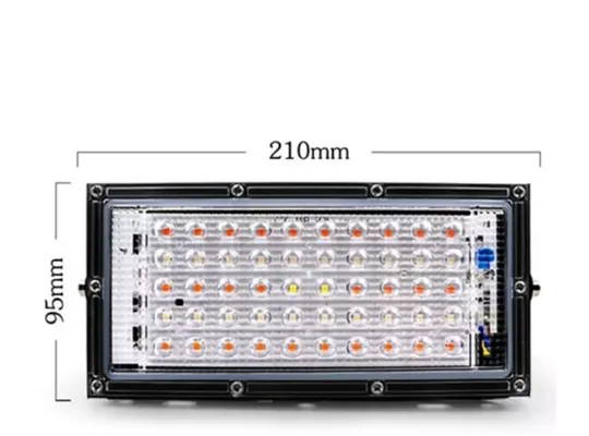 Kumandalı Led Projektör 100w Dış Mekan Reflektör Spot Led Dış Mekan Aydınlatma Paneli Kablolu