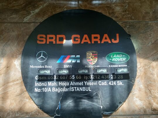 Land Rover Jaguar Plaka Işığı HY32-13B627-AB