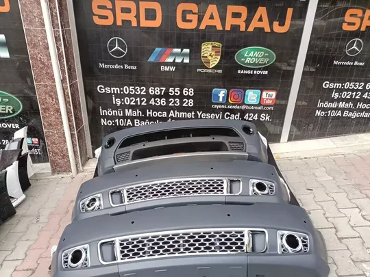 Land Rover Vogue L322 Autobiografi Ön Tampon