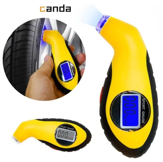 LCD Ekranlı Dijital Lastik Hava Basınç Ölçer