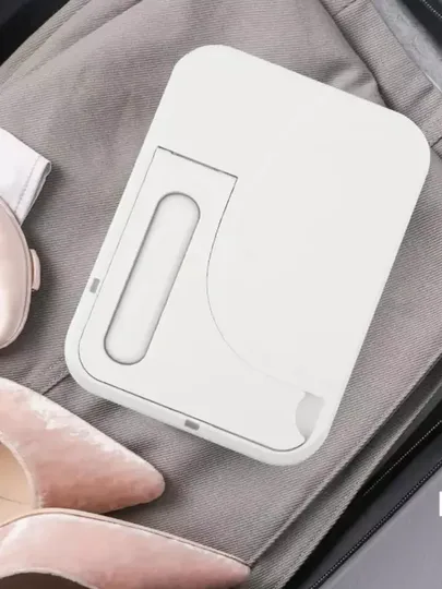 Masaüstü Dokunmatik Makyaj Aynası Led Işıklı Pembe Renk Make Up Mirror
