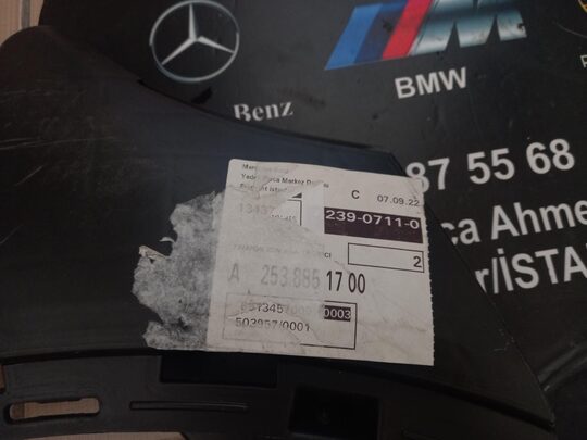 Mercedes-Benz GLC X253 Ön Sol Tampon Tutucu A2538851700